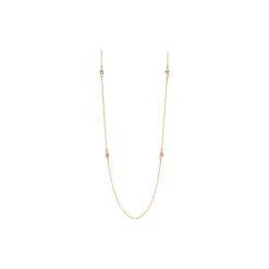 BELLE HALSKÆDE, guld/diamant