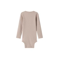 Benedicte LS Bodysuit, soft beige