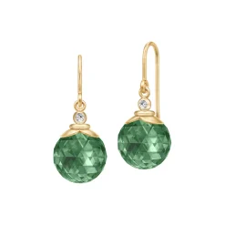 Berry Earring, gold/turmalin