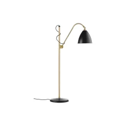 Bestlite BL3 M Floor Lamp, soft black semi matt/brass
