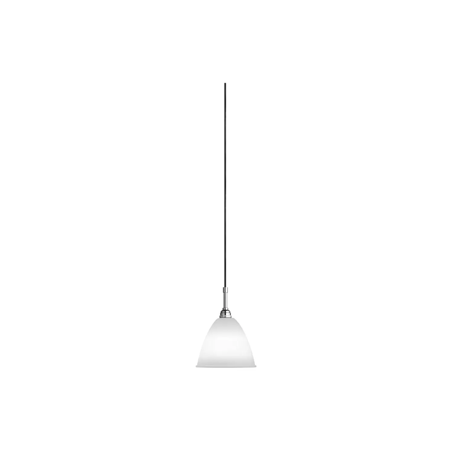 Bestlite BL9 Pendant, bone china/chrome