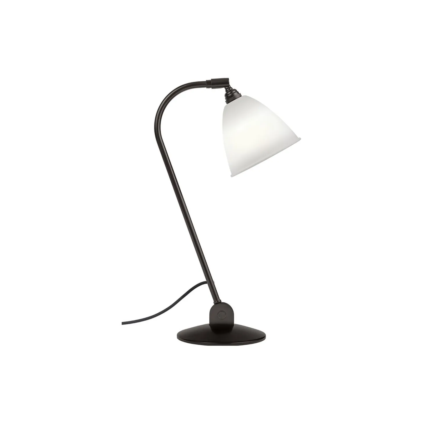 Bestlite BL2 Table Lamp, bone china/black brass