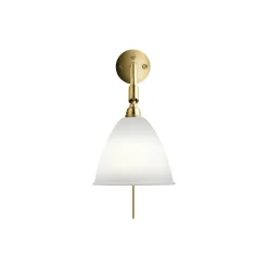 Bestlite BL7 Wall Lamp, bone china/brass