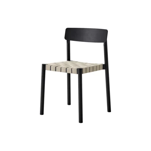 Betty TK1 spisebordsstol, black/linen