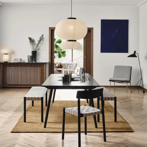 Betty TK1 spisebordsstol, black/linen