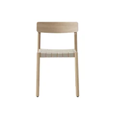 Betty TK1 spisebordsstol, oak/linen