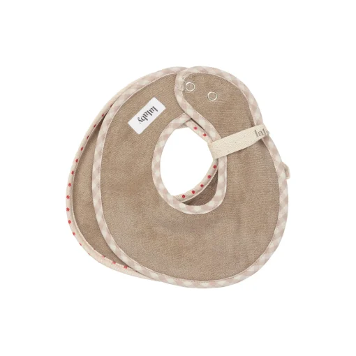 Bibi Bib 2-Pack, red dot