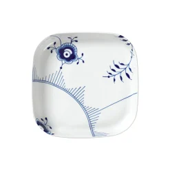 Blå Mega Riflet ovnfast fad 30x30 cm