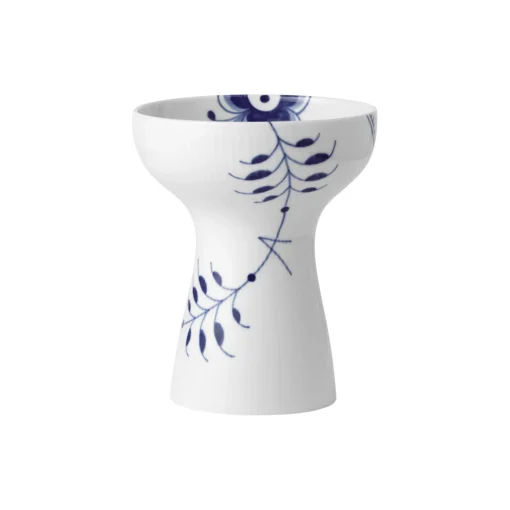 Blå Mega Riflet vase 19 cm