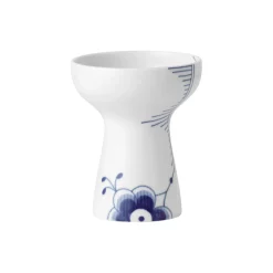Blå Mega Riflet vase 15 cm