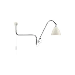BL10 Wall Lamp, soft white semi matt/chrome
