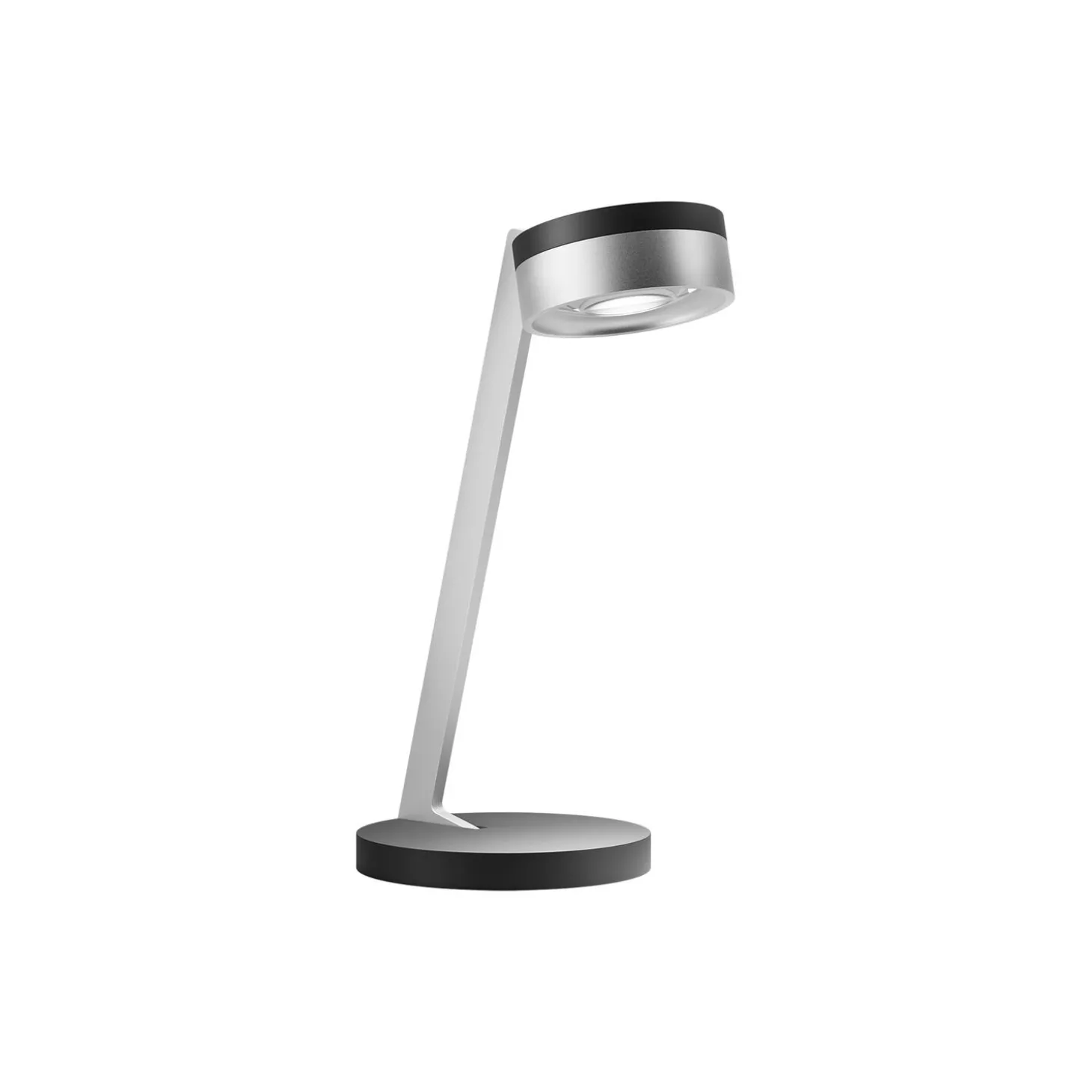 BLADE T1 SLIM bordlampe, matt black/satin silver