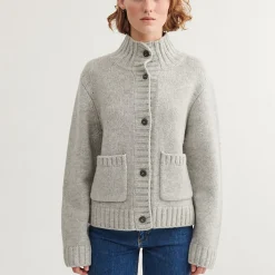 Blanche Cardigan, grey mel.