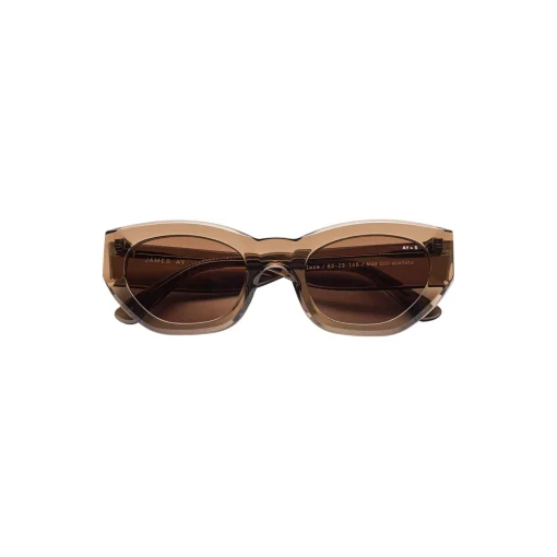 Blaze Sunglasses, transparent coffee brown