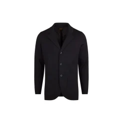 Blazer Knitted Milano Merino Wool, navy