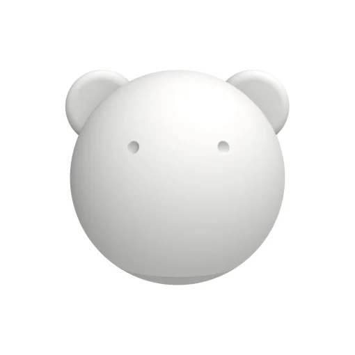 Blob blød lampe, white / moon grey