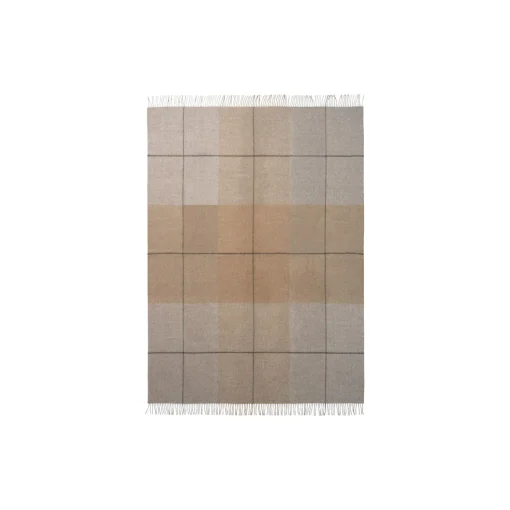 Blocks plaid, camel