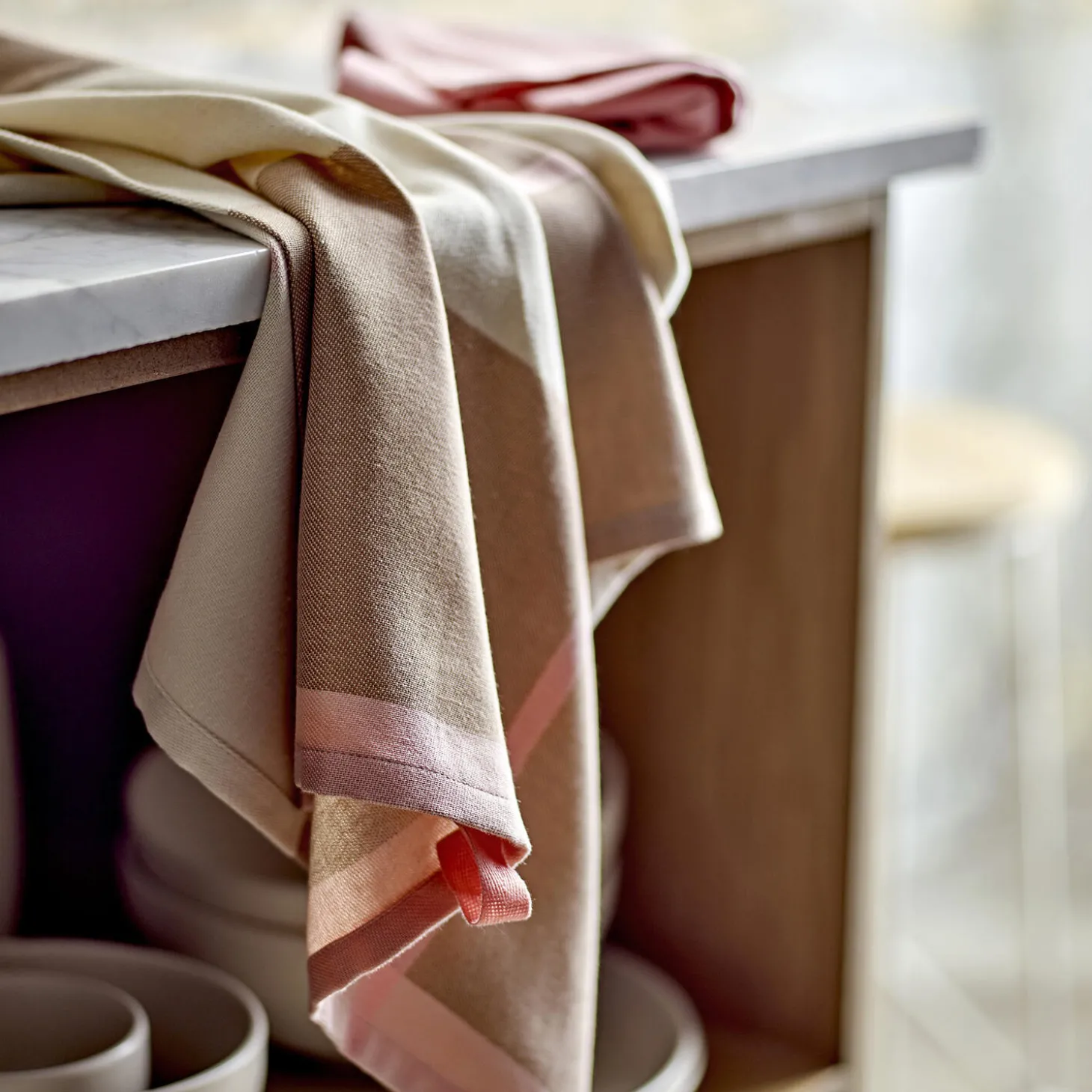 Blocks viskestykke, rose