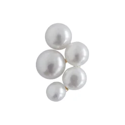 Bloom Pearl Berries Earring Single, gold