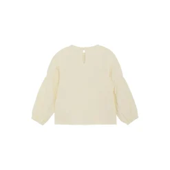 Blouse LS Muslin, antique white