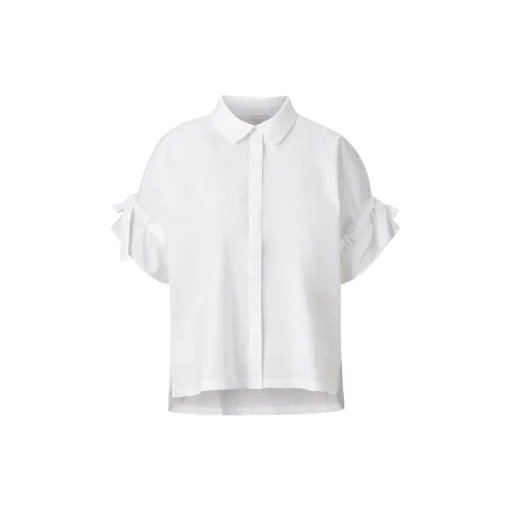 Blouse With Details Sustainable, white