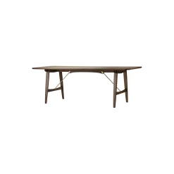 BM1160 Jagtbordet spisebord, olieret valnød/stål