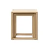 BM375 Nesting Tables, light oiled oak