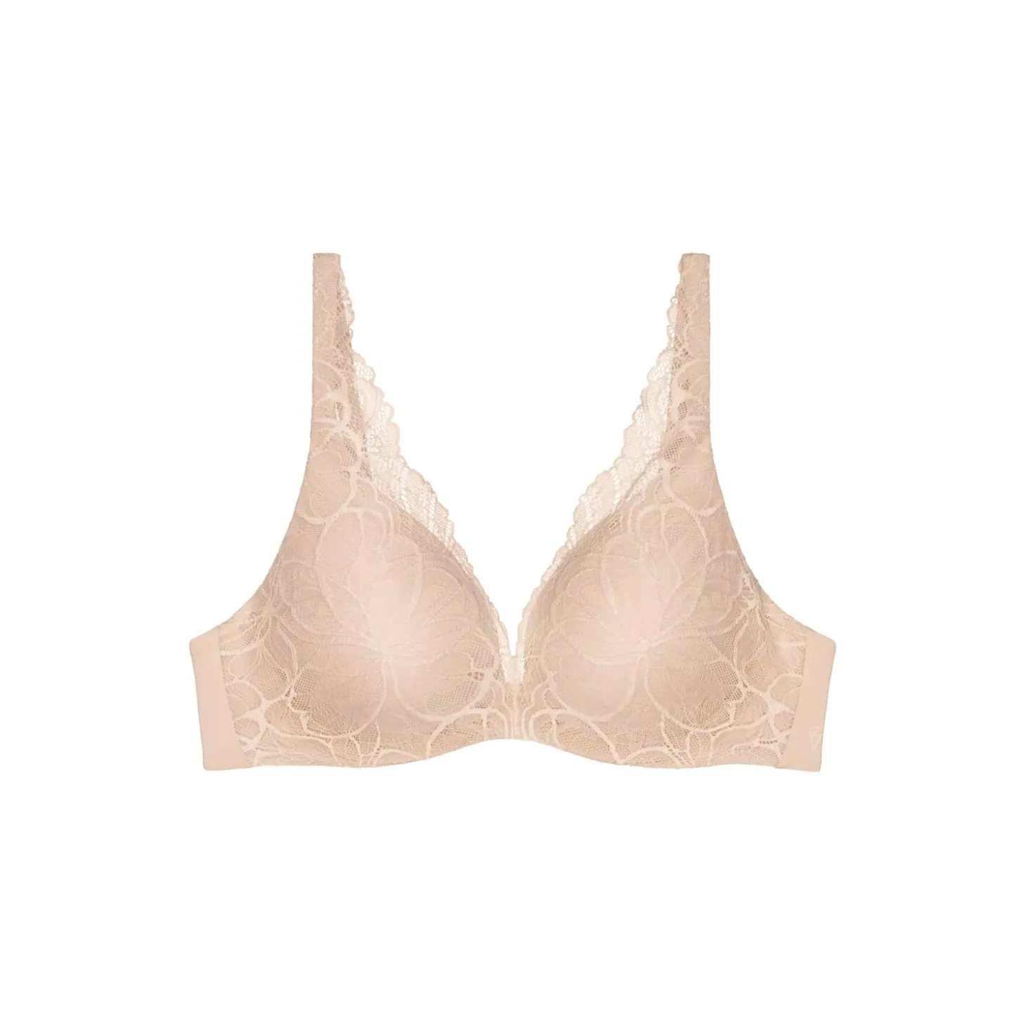 Body Make-Up Illusion Lace WP Bra, nude beige