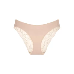 Body Make-Up Illusion Lace Highleg Tai Briefs, nude beige