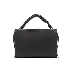 Boheme Grana Double Handbag, noir/cuir