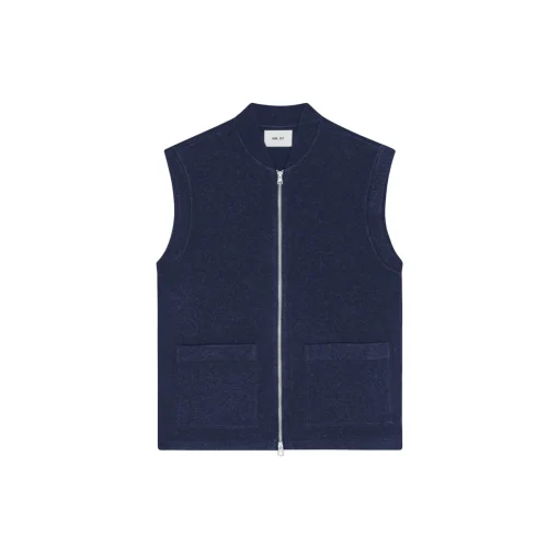 Boiled Vest 6398, navy blue