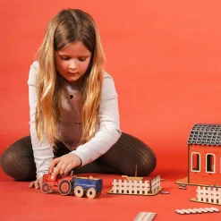 Bondegården trælegetøj | Markerne høstes