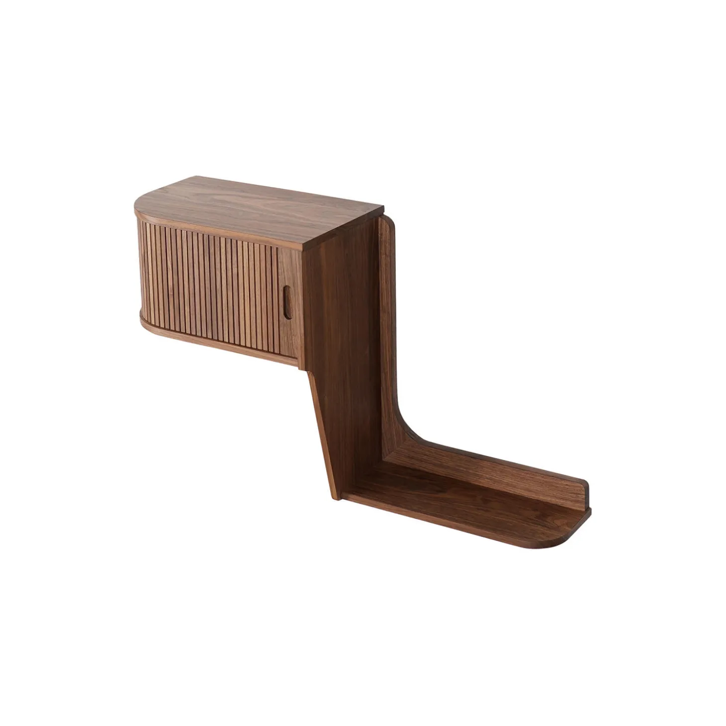 BPS127 Storage Unit, oiled walnut