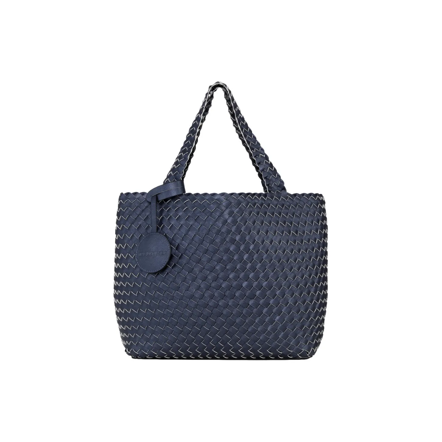 Braided, ombre blue metallic ombre blue