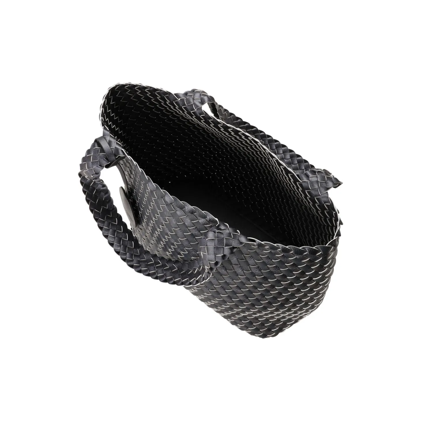 Braided, ombre blue metallic ombre blue