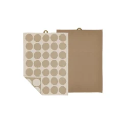 Bubbles viskestykke, warm taupe