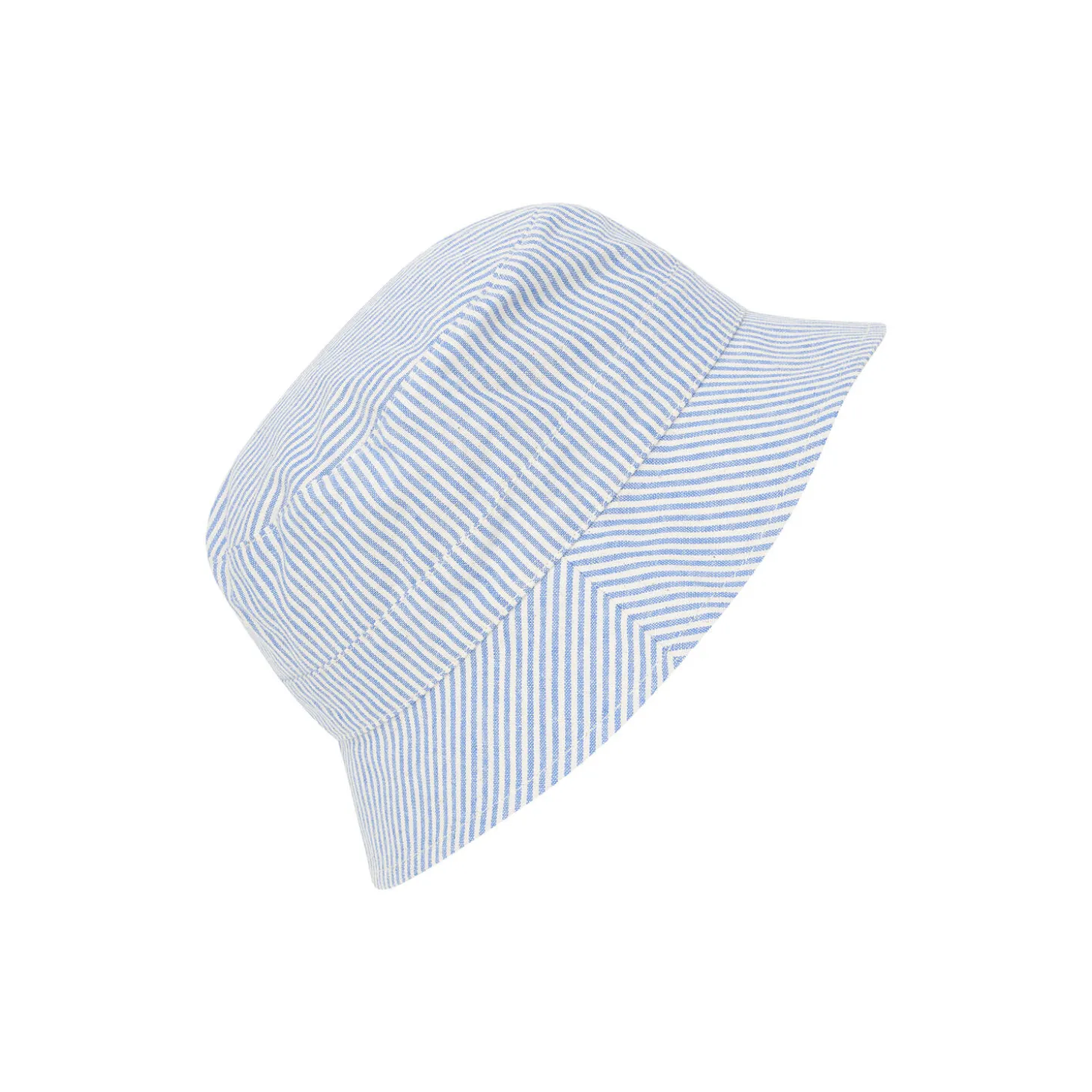Bucket Hat Woven Stripe, quiet harbor