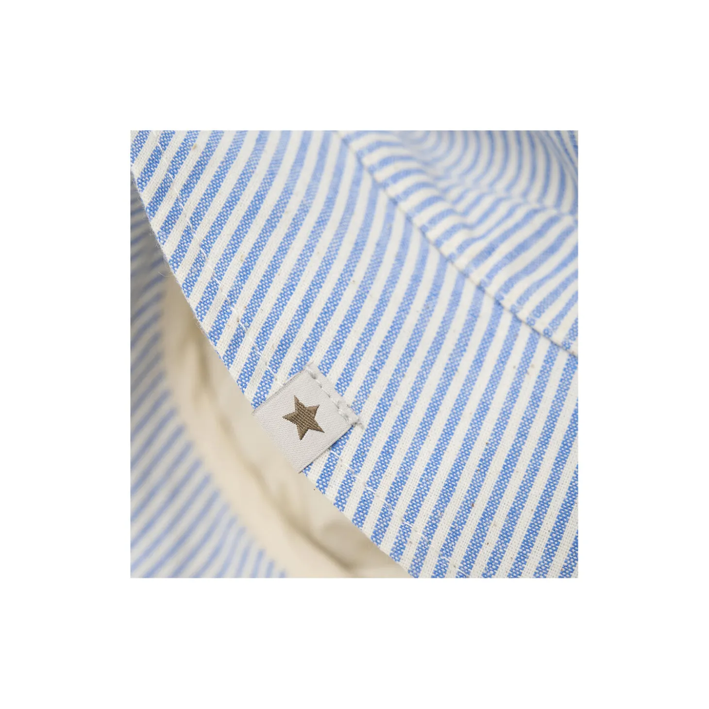 Bucket Hat Woven Stripe, quiet harbor