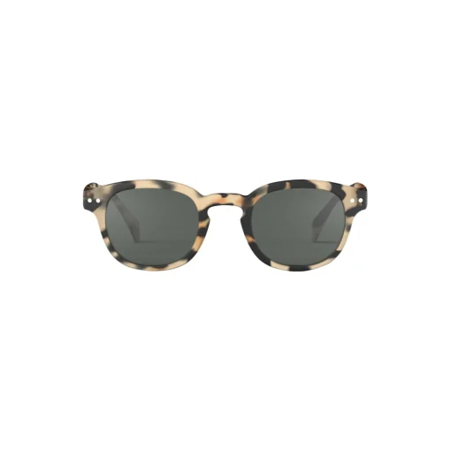 #C SUN solbriller, light tortoise