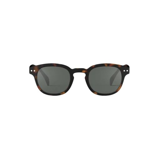 #C SUN solbriller, tortoise