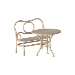 Cafésæt tl mus, pale pink