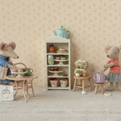 Cafésæt tl mus, pale pink