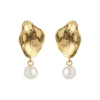 Caia Small Earring, pearls