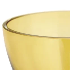 Calabas duo vase, burgundy/amber