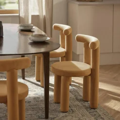 Calan stol, fjøjl brun