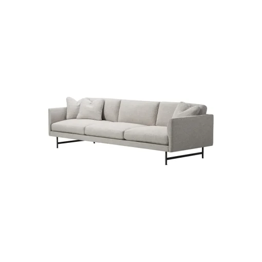 Calmo 80 3-pers. sofa, lysegrå