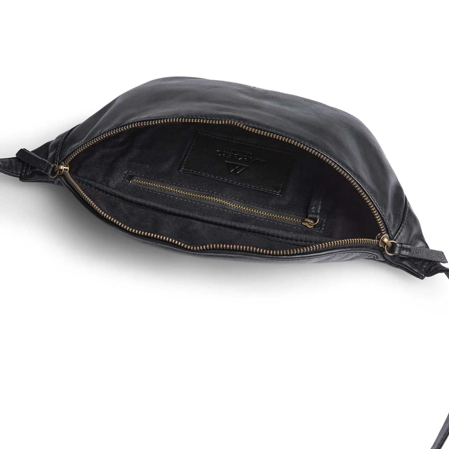 CamdenMBG Bum Bag Soft Vintage, black w/br. gold