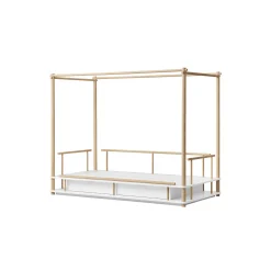 Camp himmelseng, hvid/eg