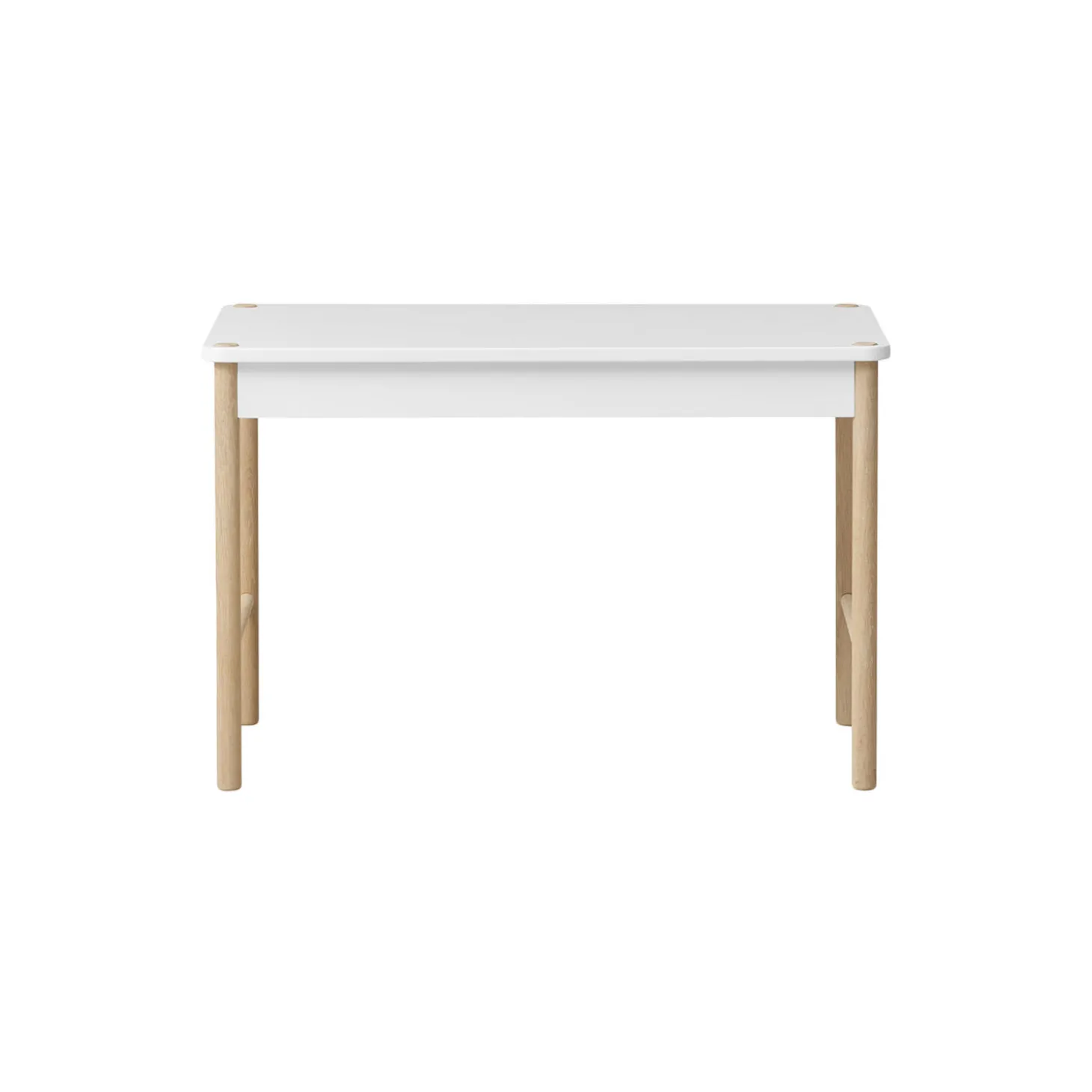 Camp toddler legebord, hvid/eg