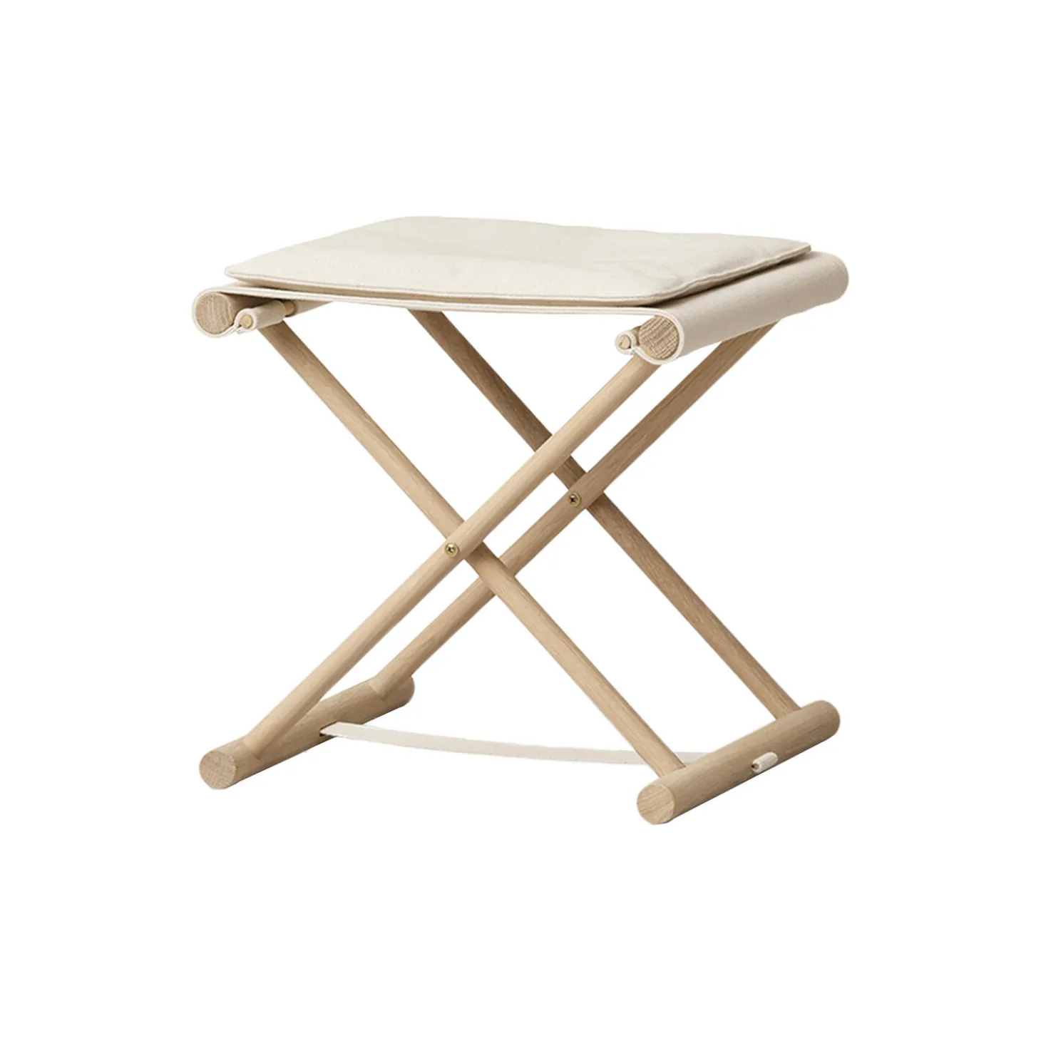 Camp toddler taburet, eg/ufarvet